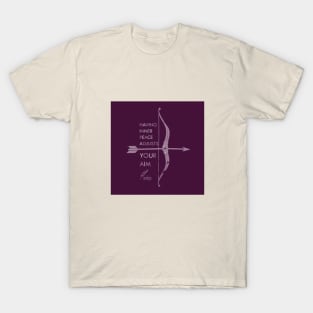 BOW AND ARROW PURPPLE T-Shirt